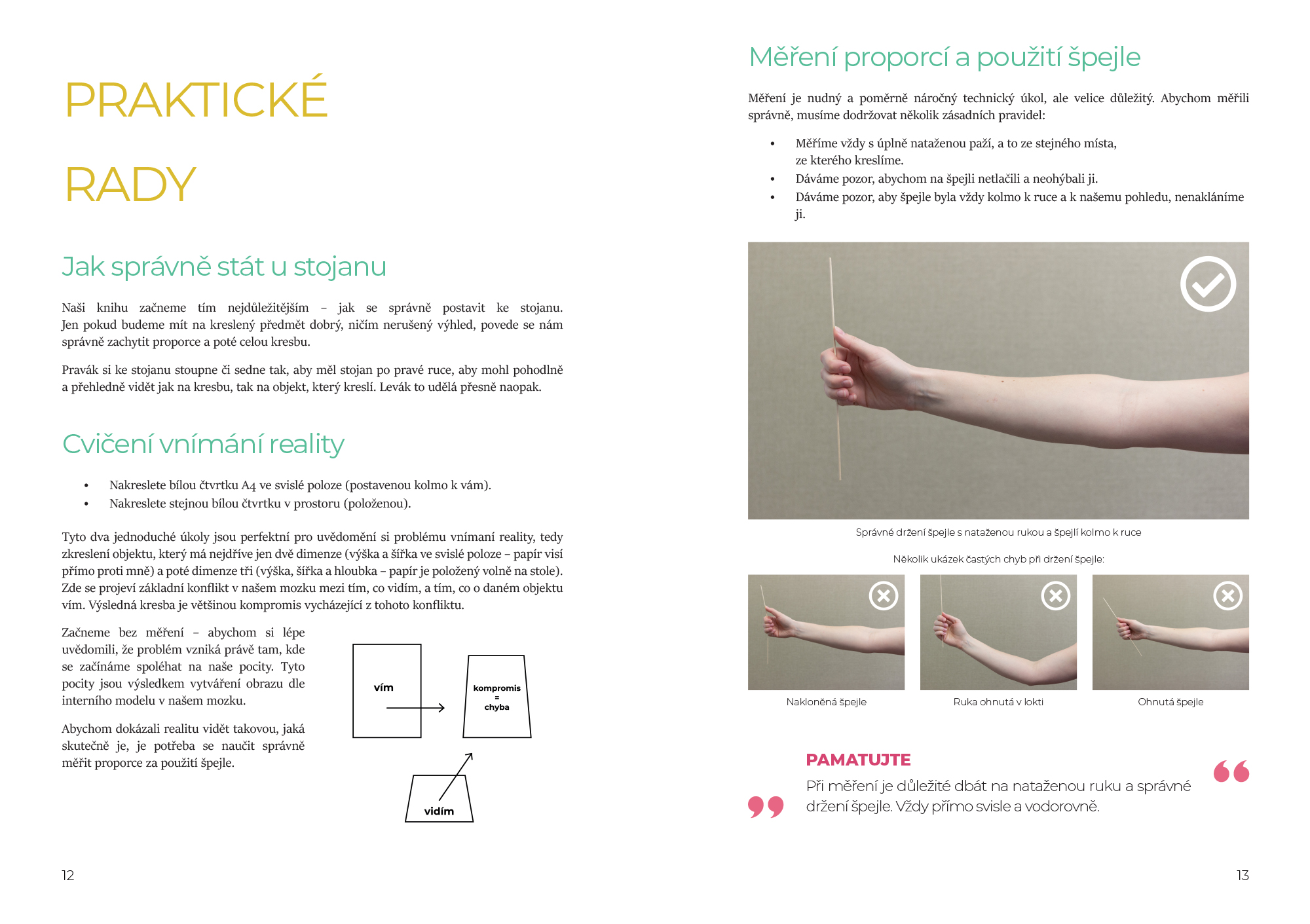 Ukázka z knihy Vidím to, ale neumím to namalovat