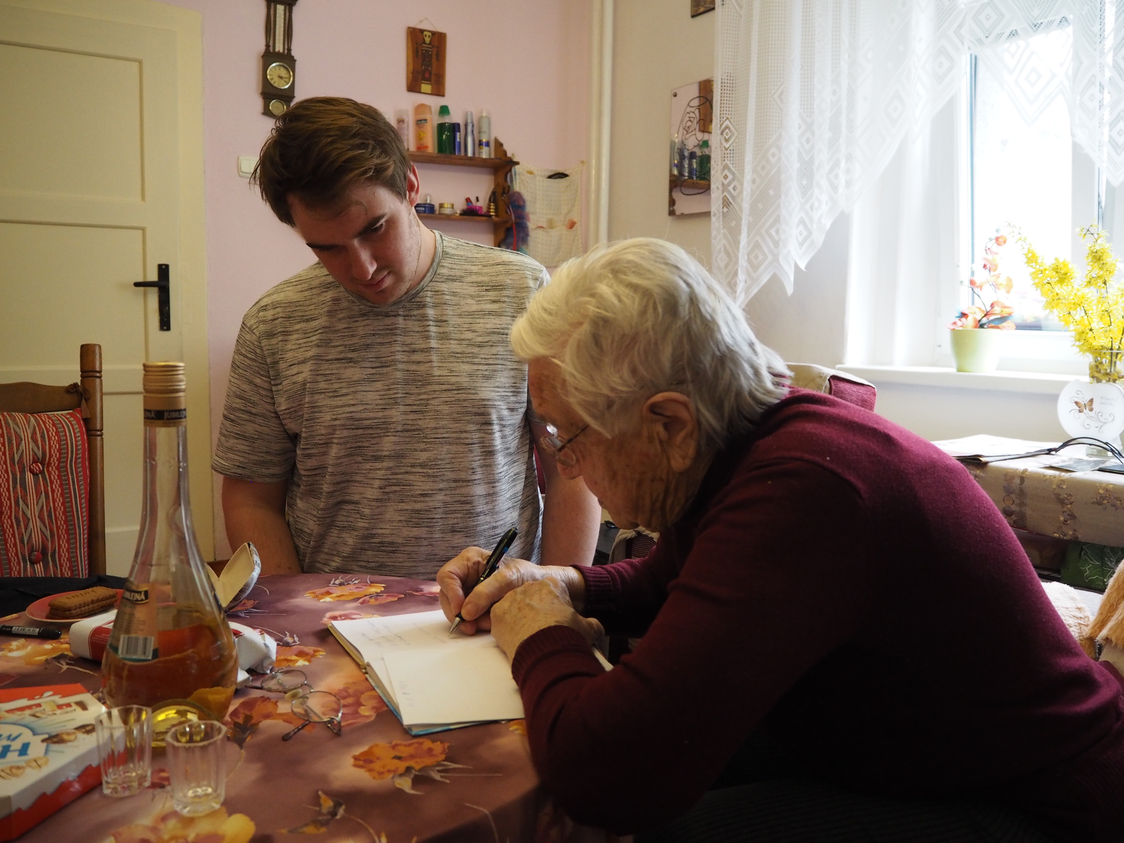 S paní Marií Michajlovičovou, duben 2021.