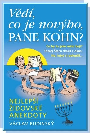 Vzpomínáte si ještě na předchozí vydání této knížky? Nakladatelství VR Atelier ji vydalo před deseti lety a dnes už je rozebrána stejně, jako všechna předchozí vydání. Na rozdíl od tehdejší obálky se ale aktuální vydání opět vrátí k původním ilustracím Václava Rytiny, které můžete v souvislosti s židovským humorem nalézt - zejména na internetu - dodnes...lava Rytiny