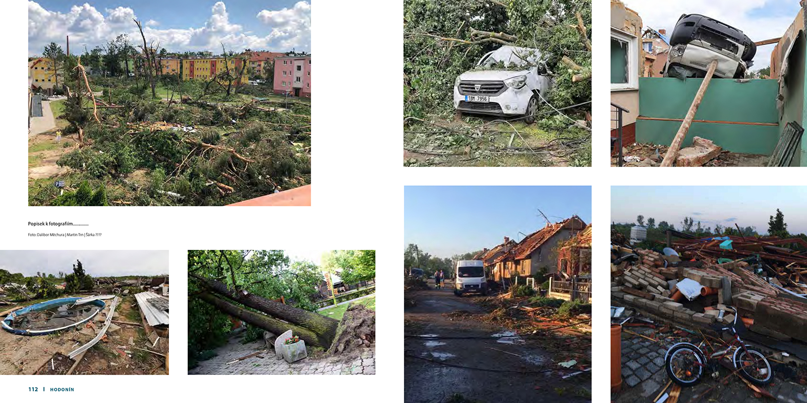 Ukázka z připravované knihy Tornádo na Moravě očima přímých svědků