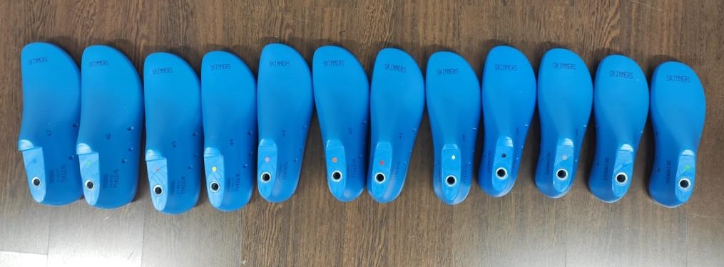 Velikostní řada kopyt