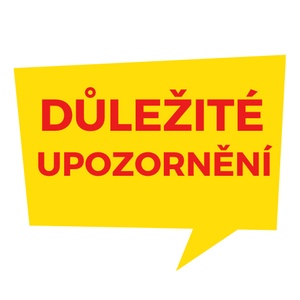 Důležité upozornění