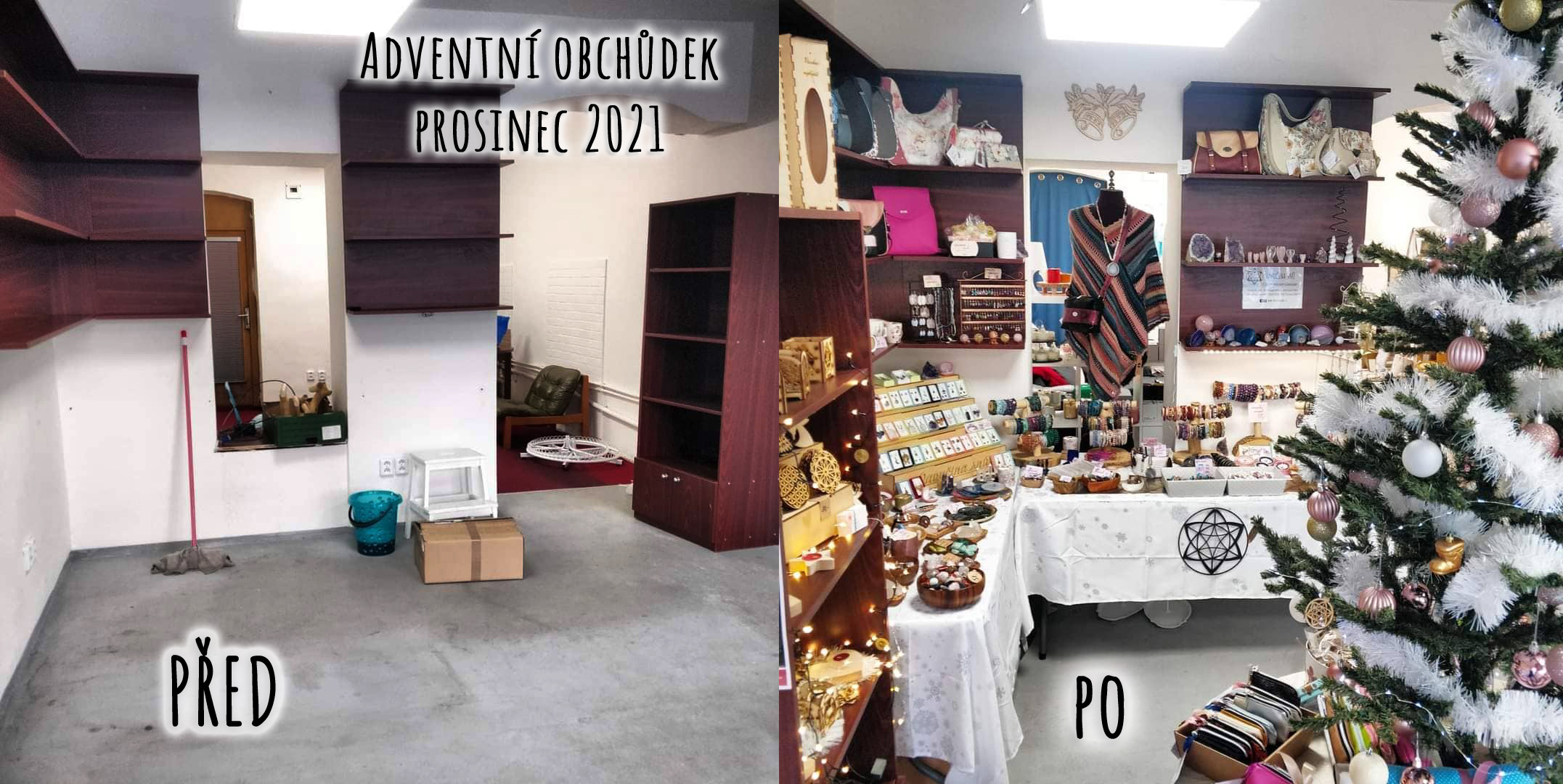 Adventní obchůdek Pavučiny snů 2021