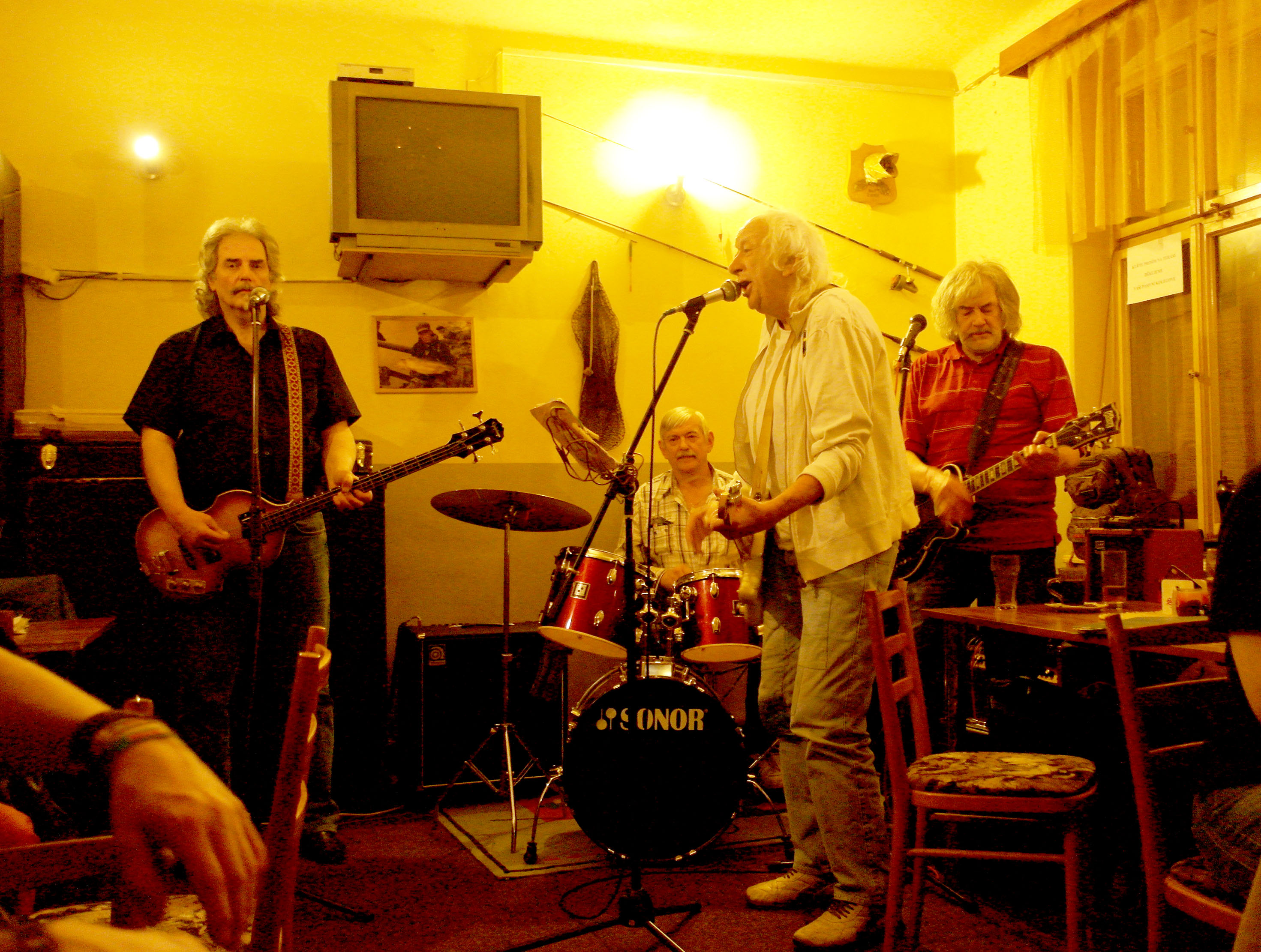 Restaurace Na Rudě, prosinec 2014, tady nápad na knihu vznikl