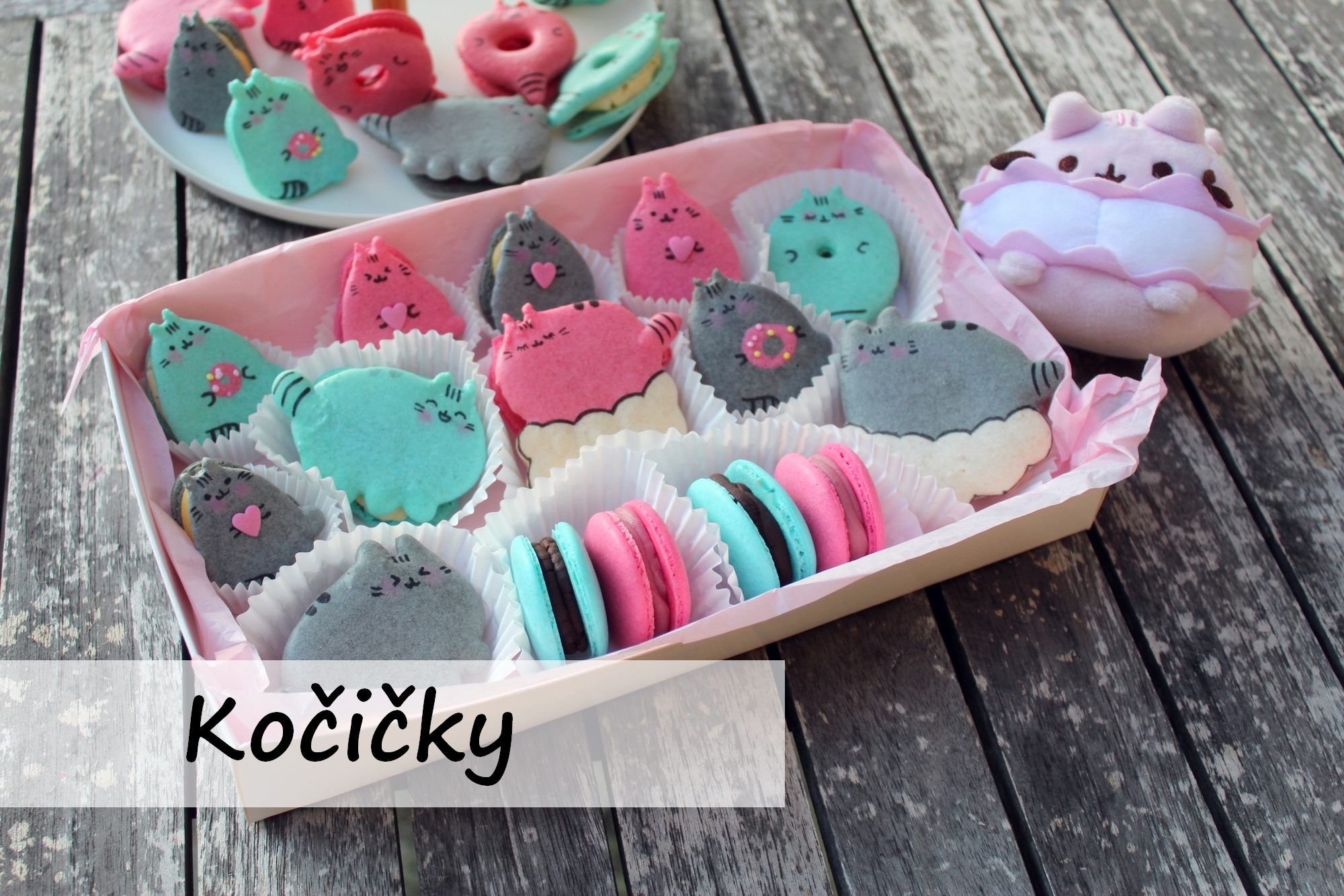 Makronky na téma „Kočičky“