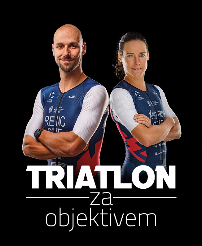 úvodní stránka knihy TRIATLON za objektivem