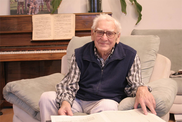 Zdeněk Trnka dnes ve svých 89 letech.