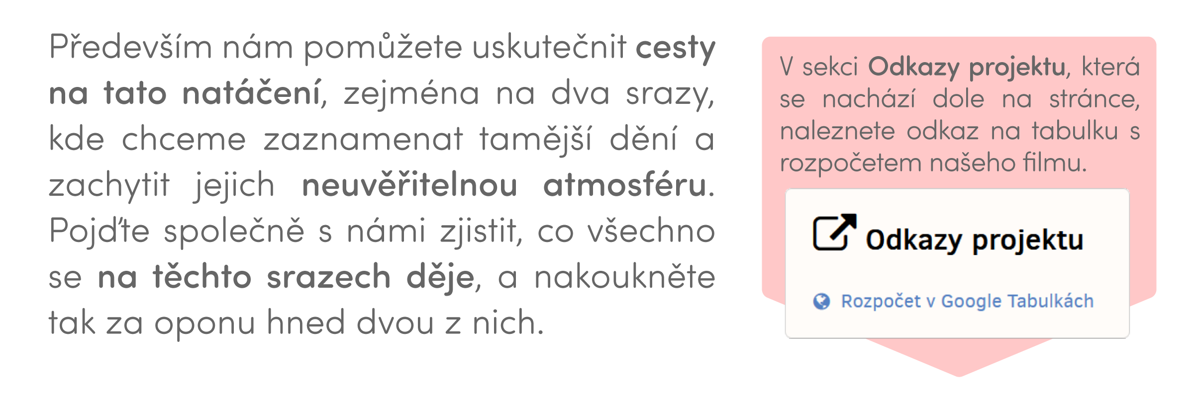 Text Na co peníze využijeme?