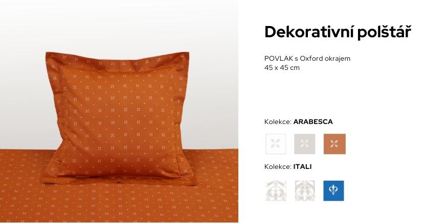 LilyBeth povlak na dekorativní polštářek 45x45 cm