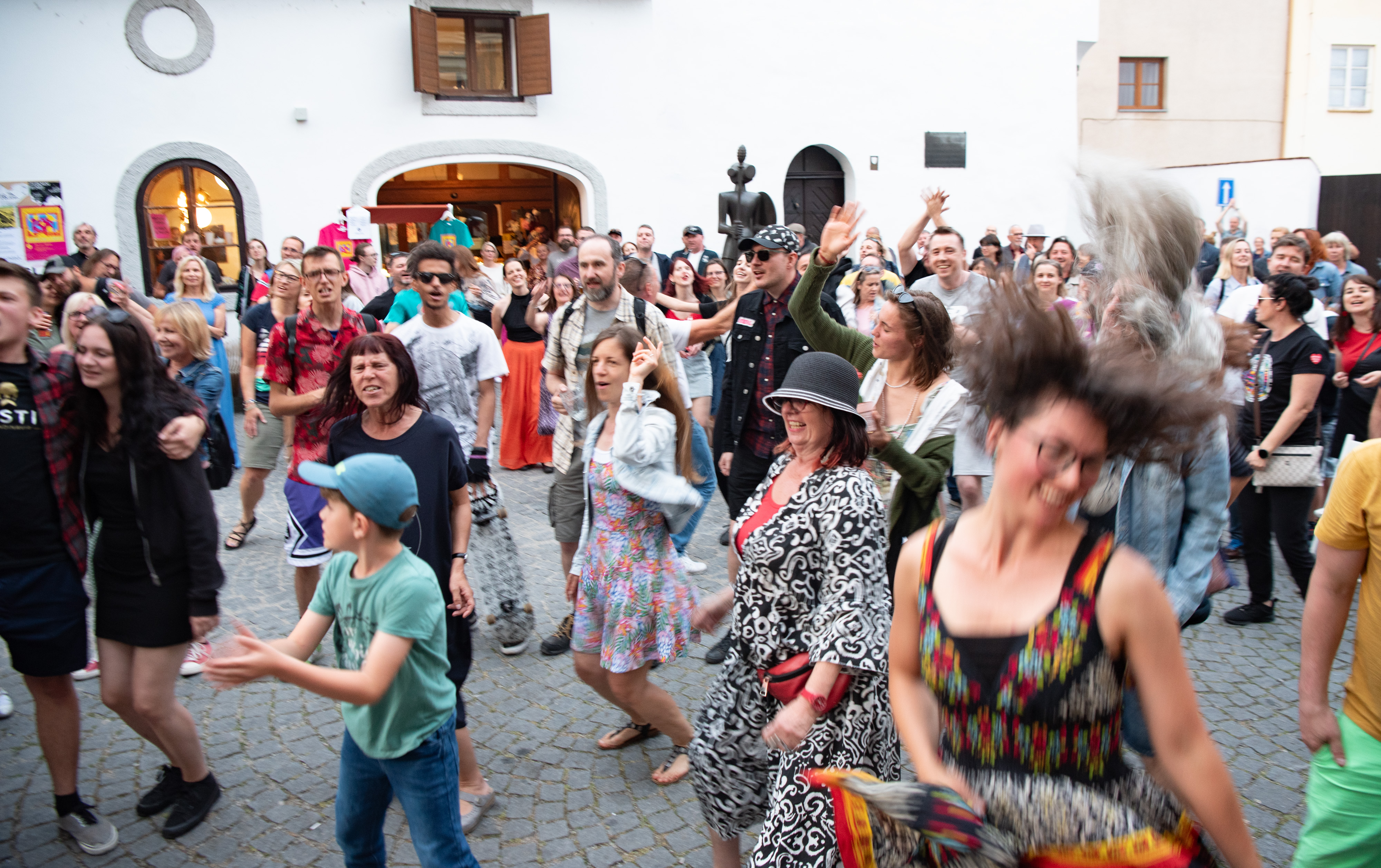 Vernisáž festivalu Umění ve městě