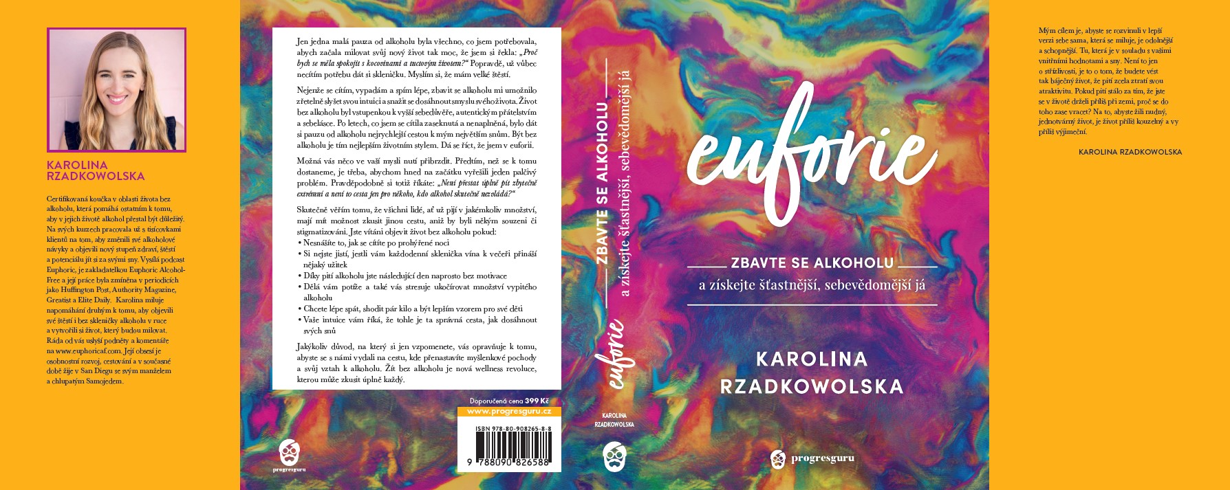 Obal knihy Euforie, Karolina Rzadkowolska
