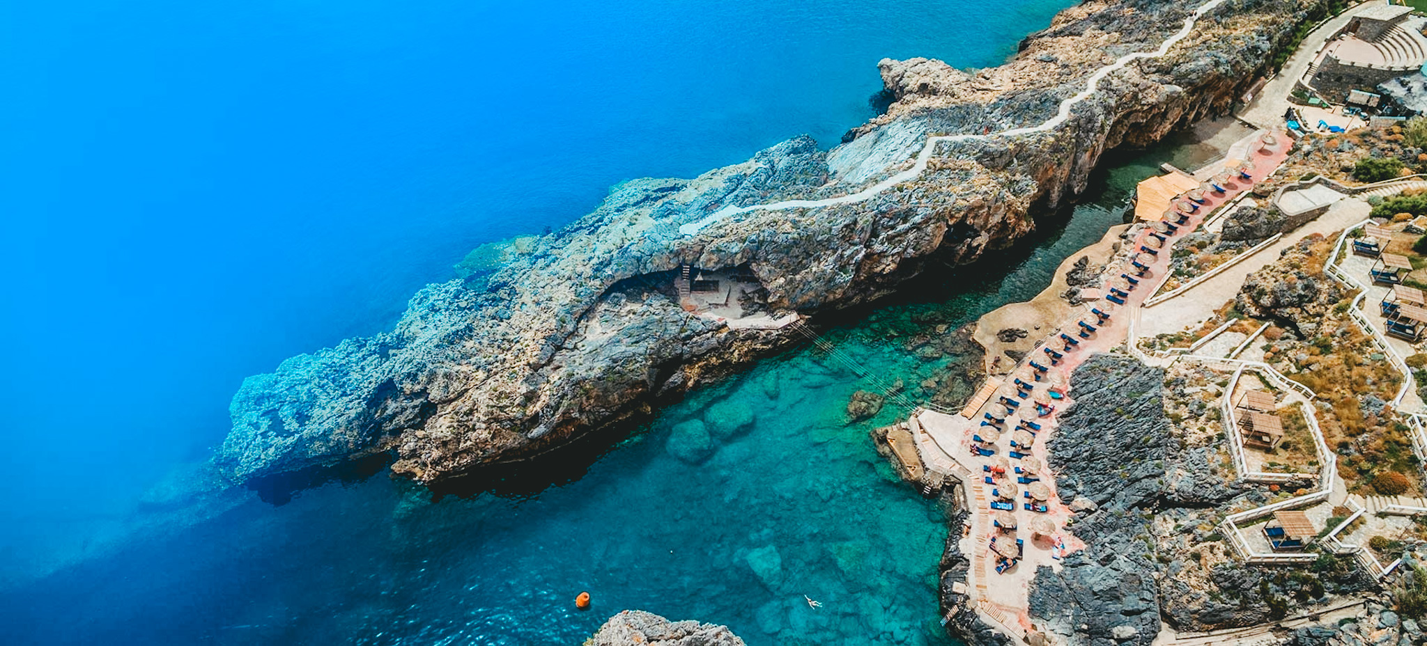 Jedno z mnoha krásných míst na Krétě