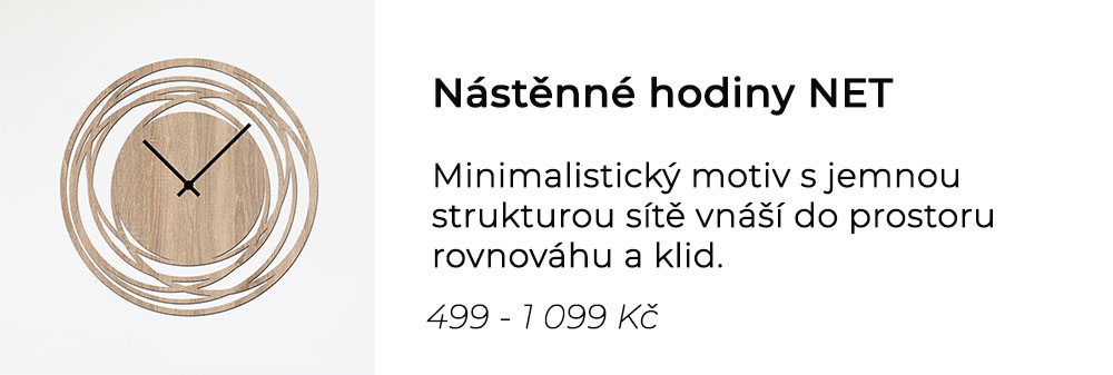 Nástěnné hodiny NET
