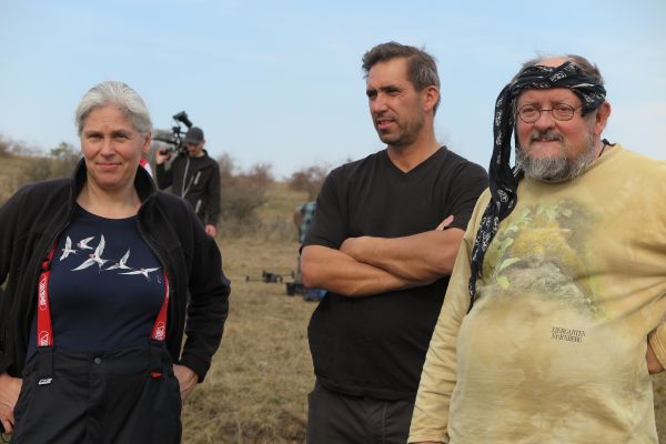 Film Hasit ohněm a hlavní protagonisté Eva Volfová, Ondřej Sedláček a Jiří Sádlo.