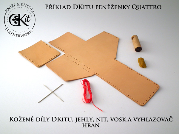 Příklad DKitu - stavebnice peněženky Quattro