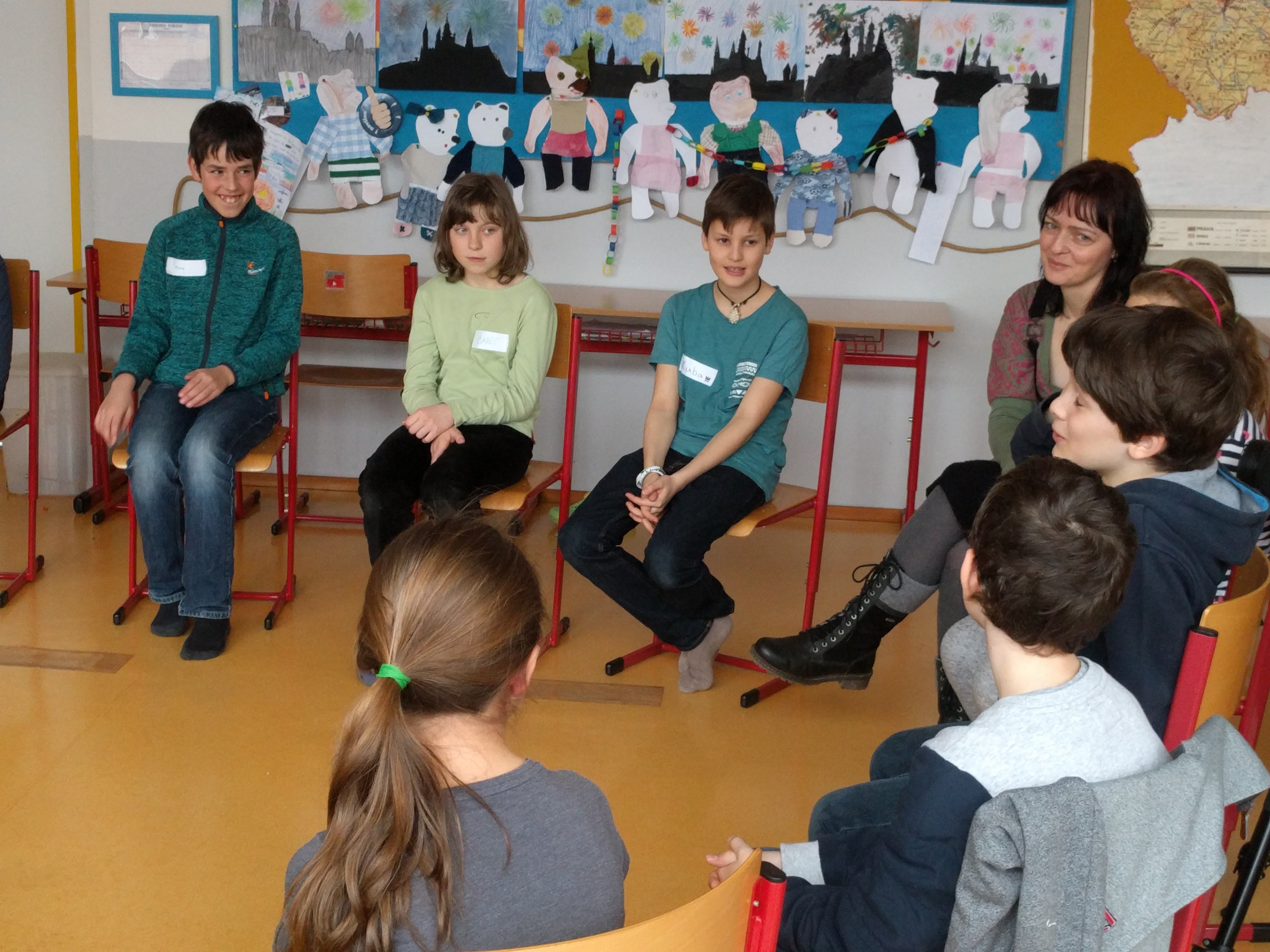 Děti se učí řešit krizové situace