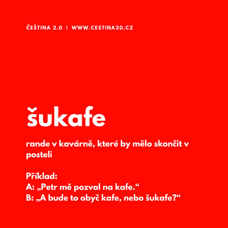 Šukafe: rande v kavárně, které by mělo skončit v posteli