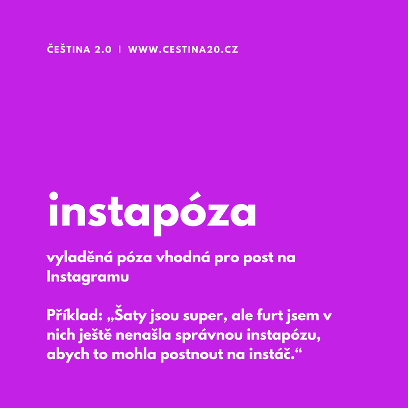 Instapóza: vyladěná póza vhodná pro publikování na Instagramu