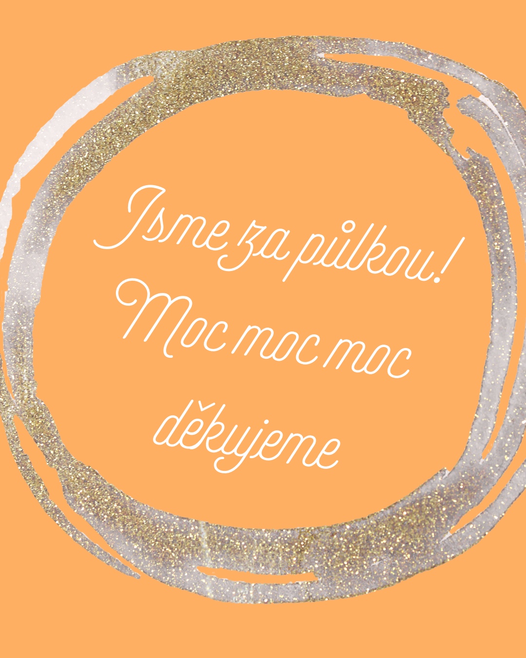 Vaše podpora je neuvěřitelná! Moc děkujeme! 