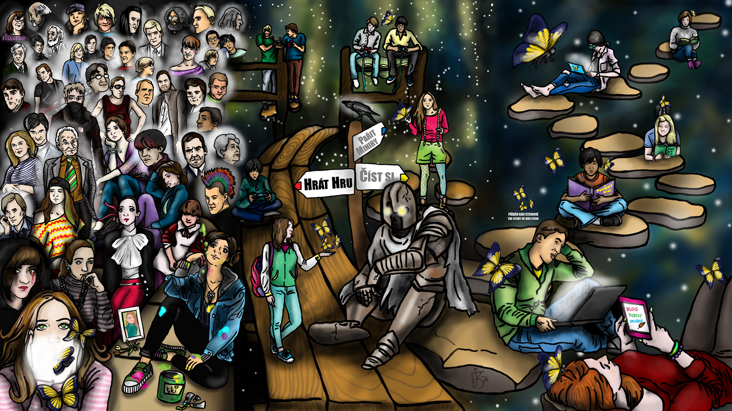 Příběh Kiki Steinové - Rozcestník