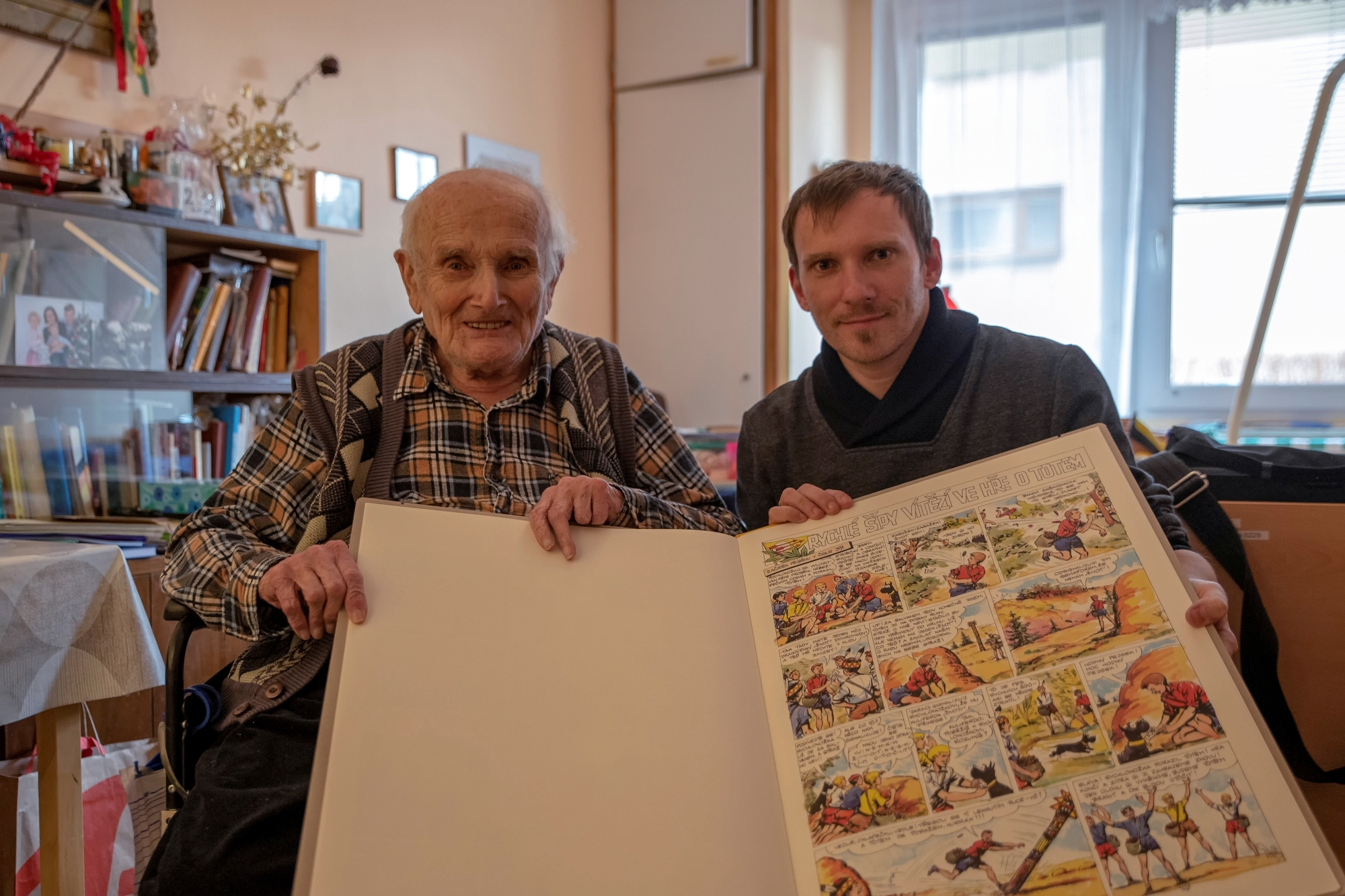 Jindra Hojer a Lukáš Zeman