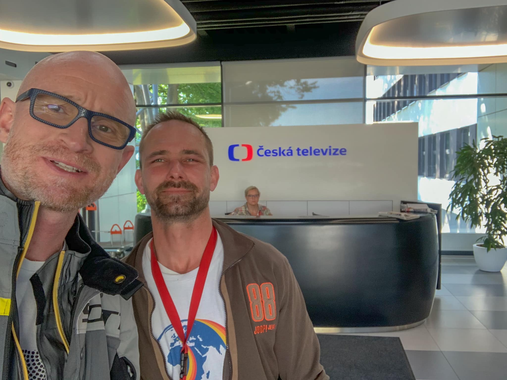 Marek s Petrem v Dobrém ránu České televize