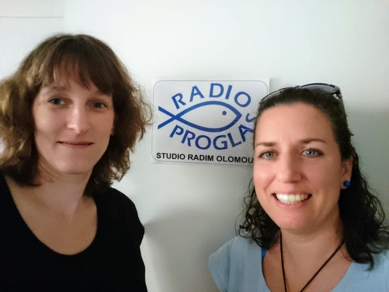 Martina Komínková v Radiu Proglas