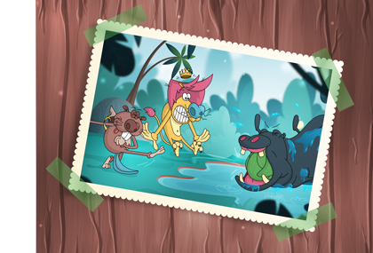 Nártoun Olin vypráví - Lev a bobr fotbalisti