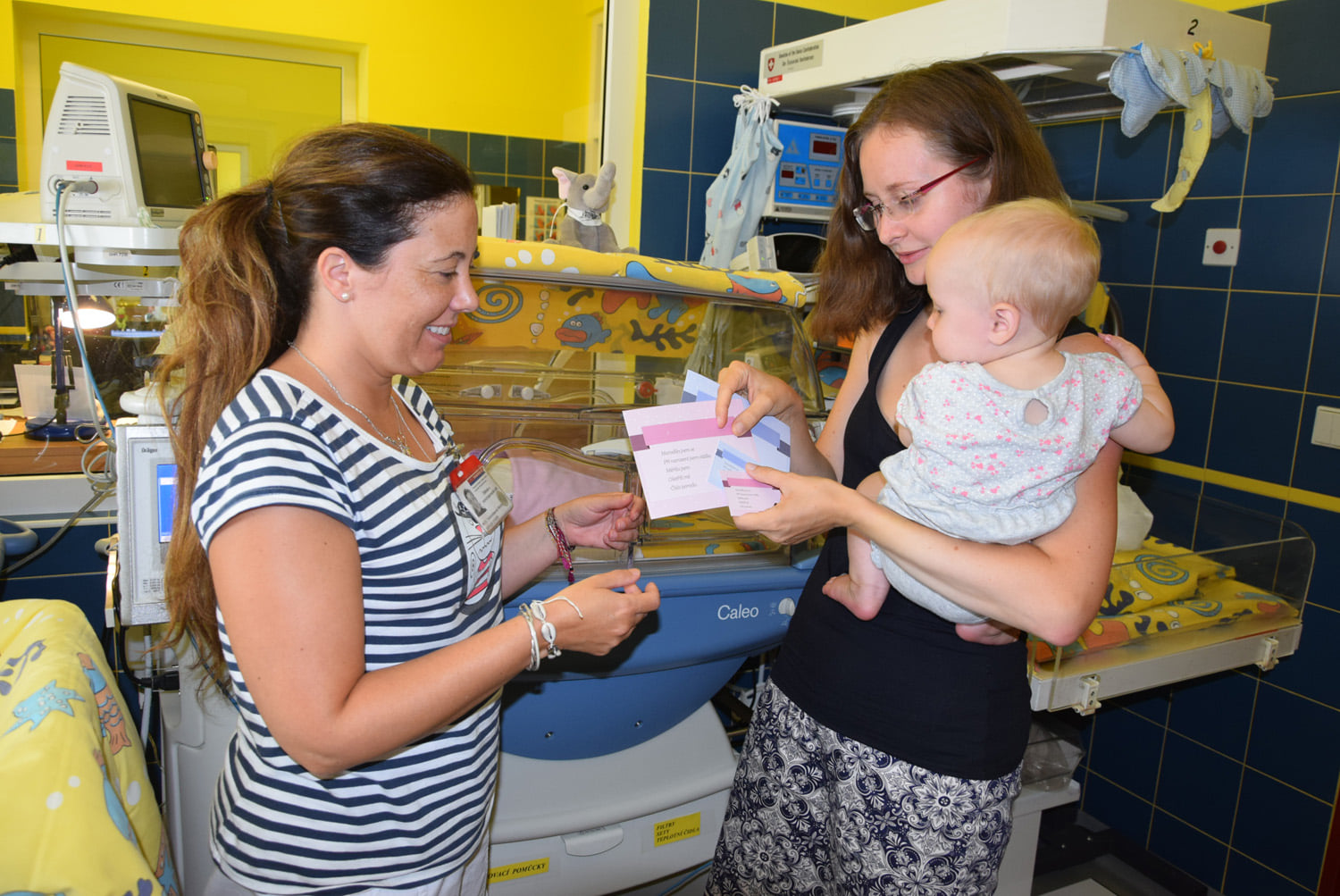 Předání materiálů bez reklamy v Benešově