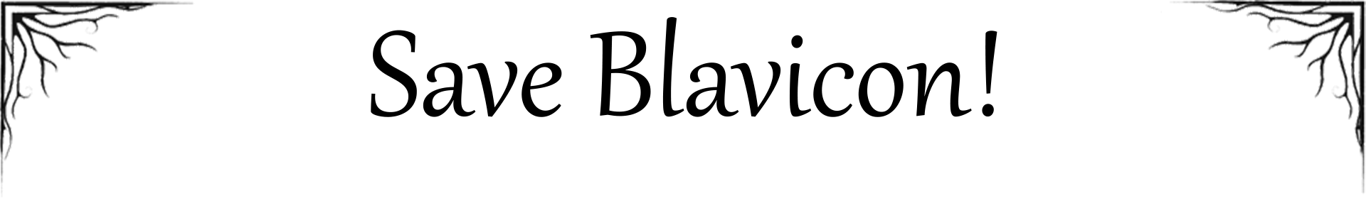 Save Blavicon - headline