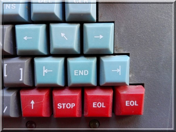 PMD 85 keyboard detail