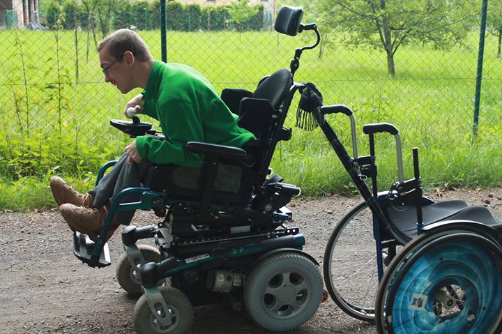 Tak to jsem já a mé "nohy", jak ty mechanické, tak elektrické :-)