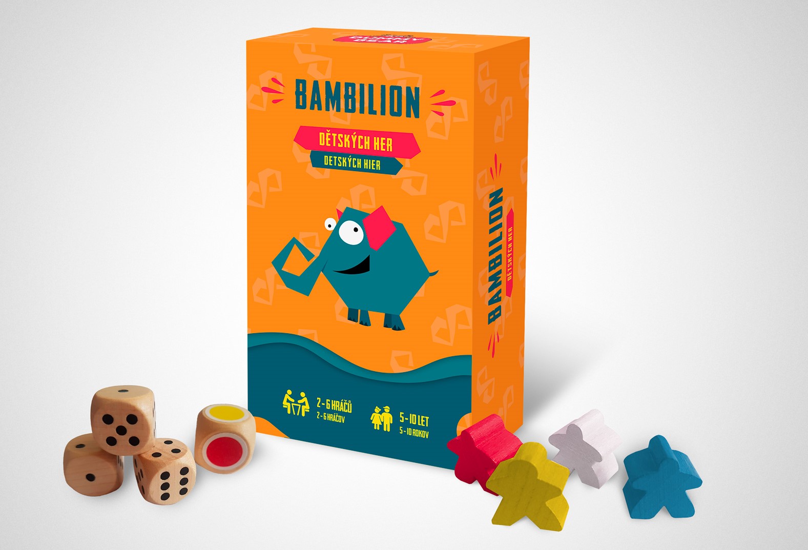 Krabička Bambilion s dřevěnými komponenty