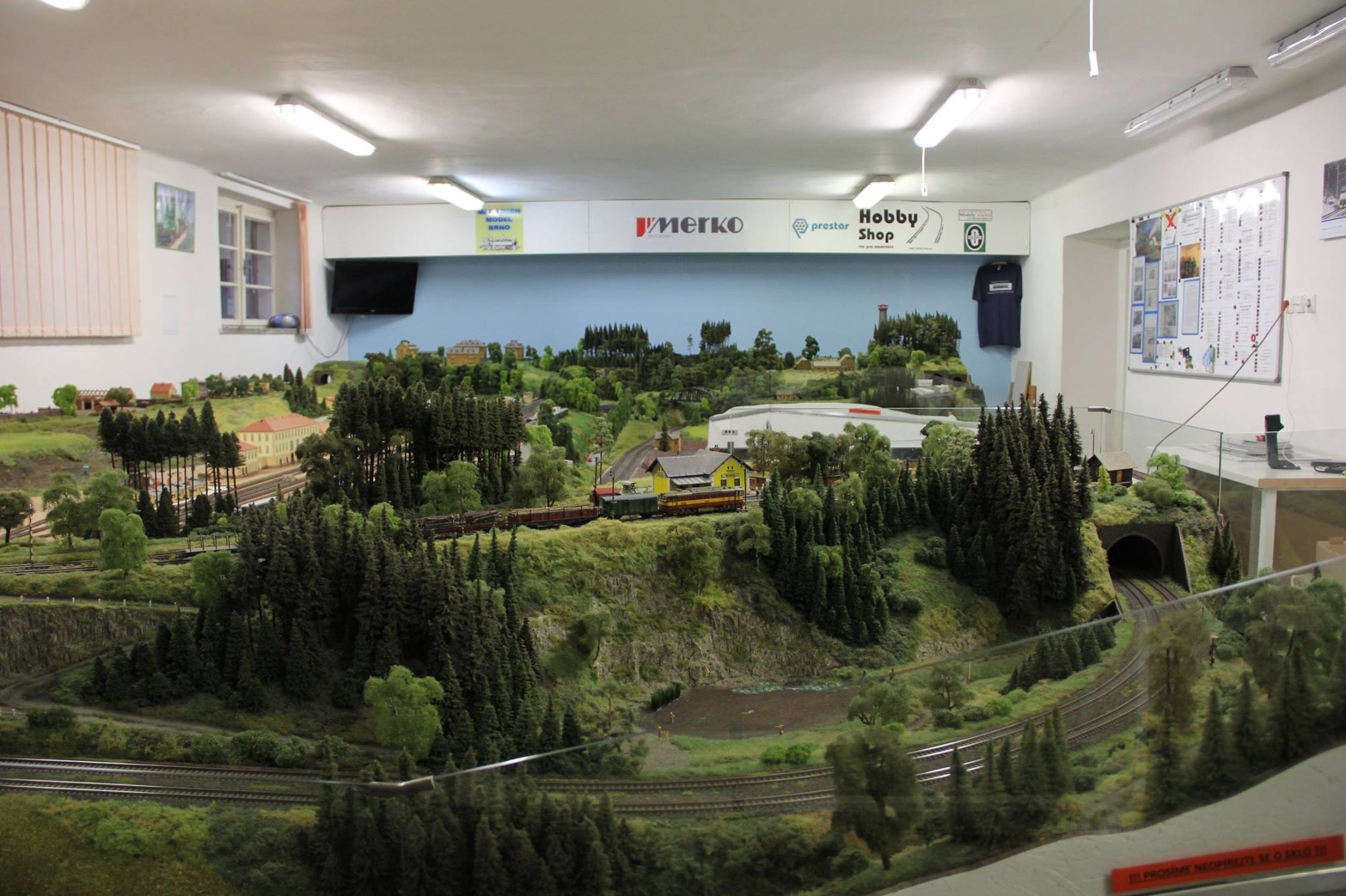 Původní podoba kolejiště. Nová bude 3x větší!