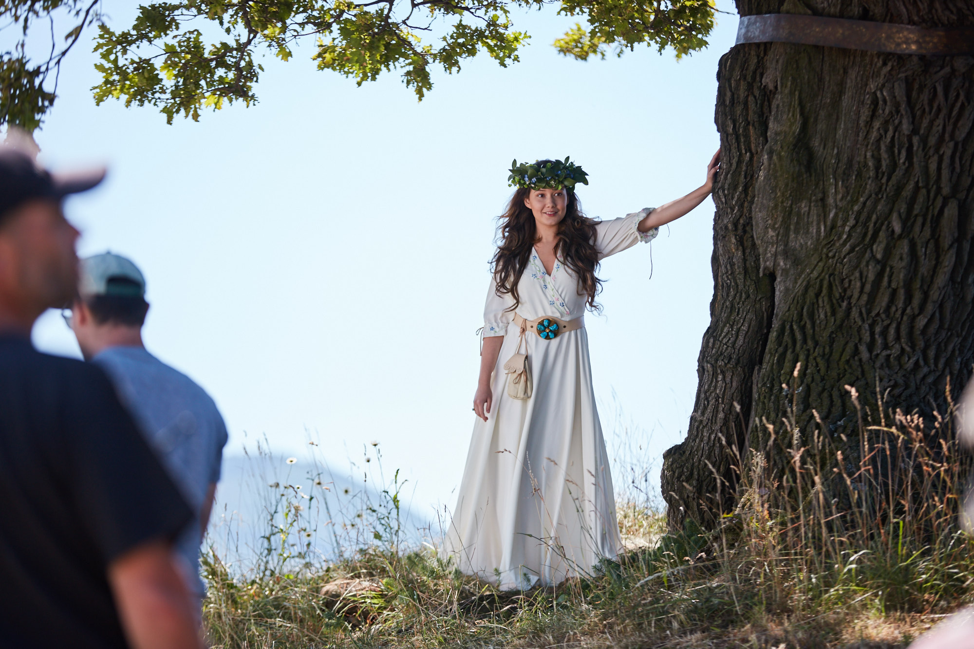 Bohyně jara Vesna v podání Sabiny Rojkové.