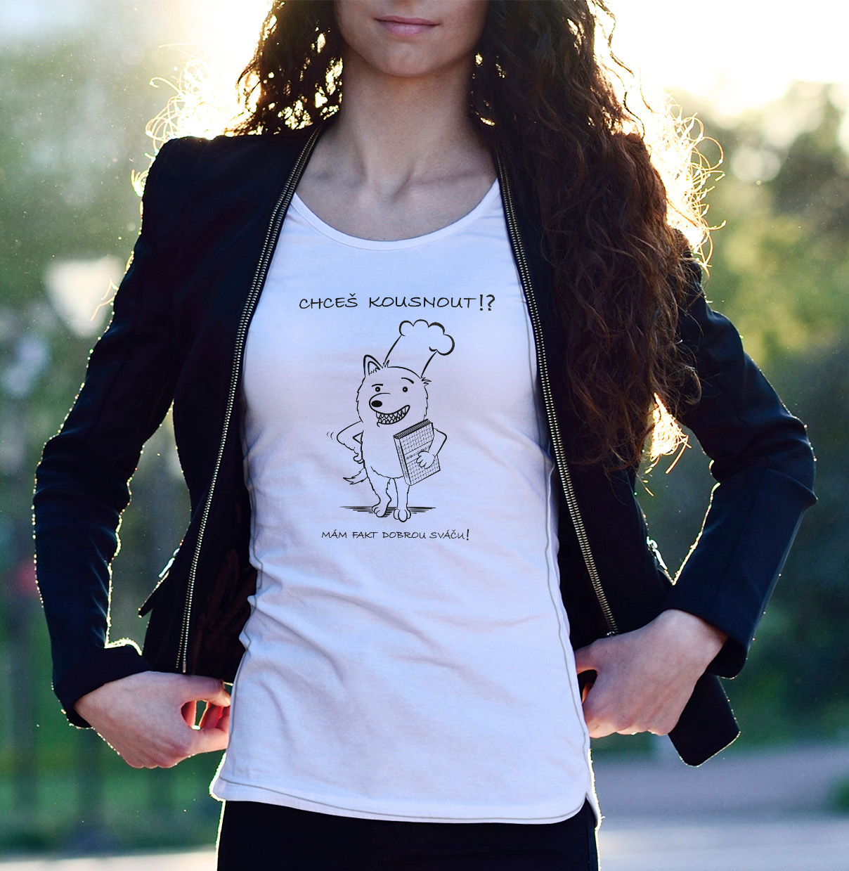 Tričko Chceš kousnout