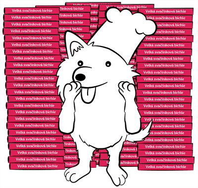 Děkovací pejsek - Velká svačinková bichle