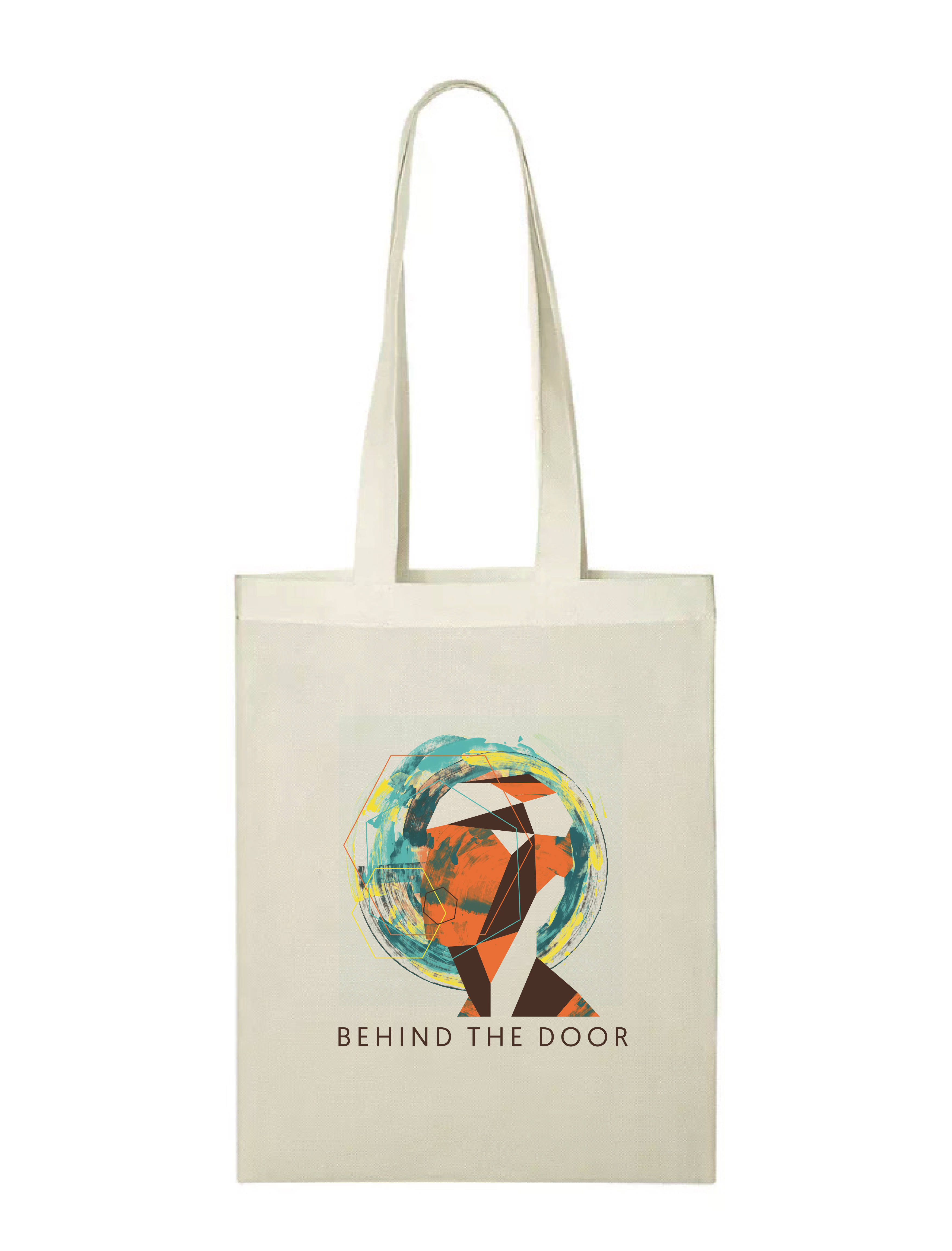 bavlněná taška Behind the Door