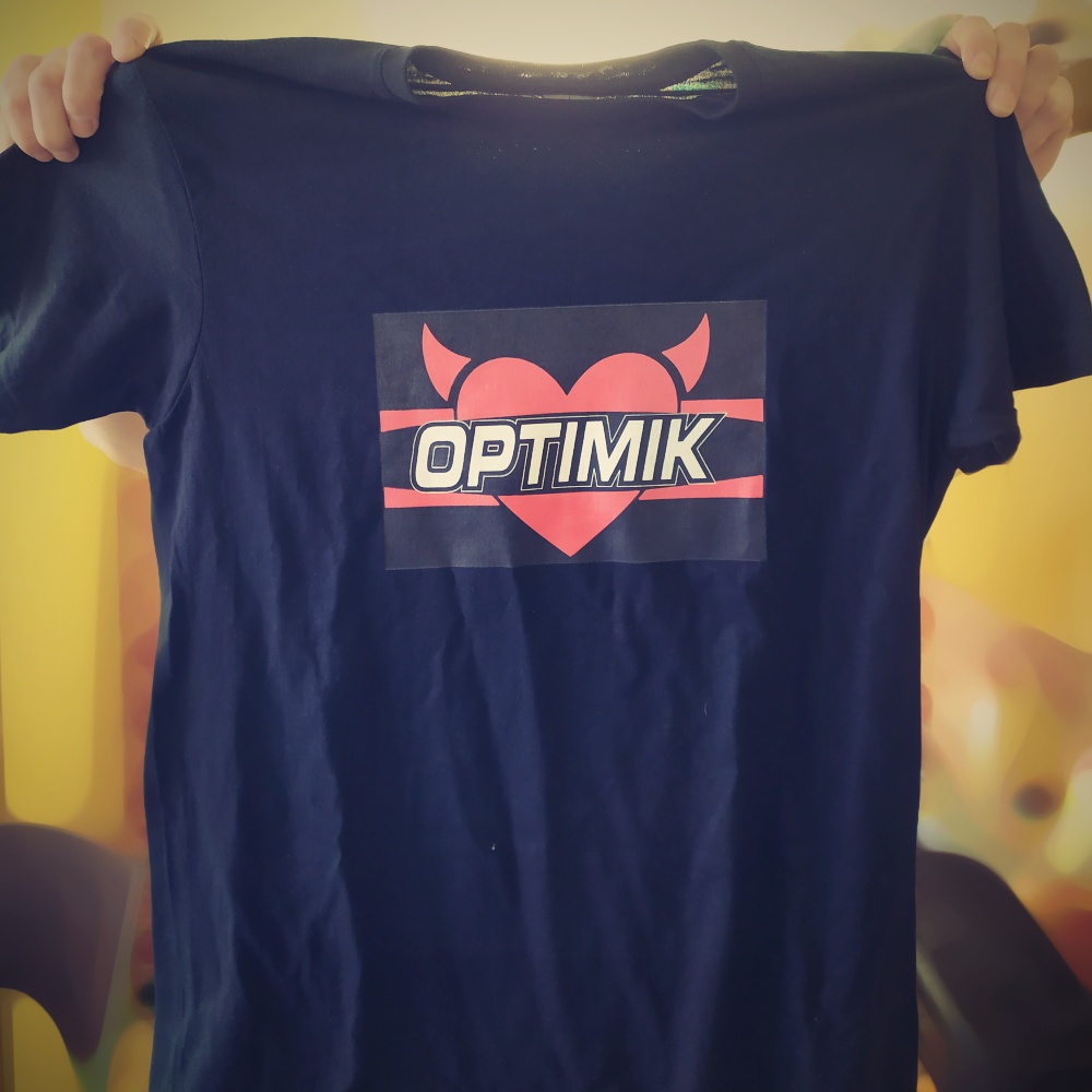Optimik - tričko s logem