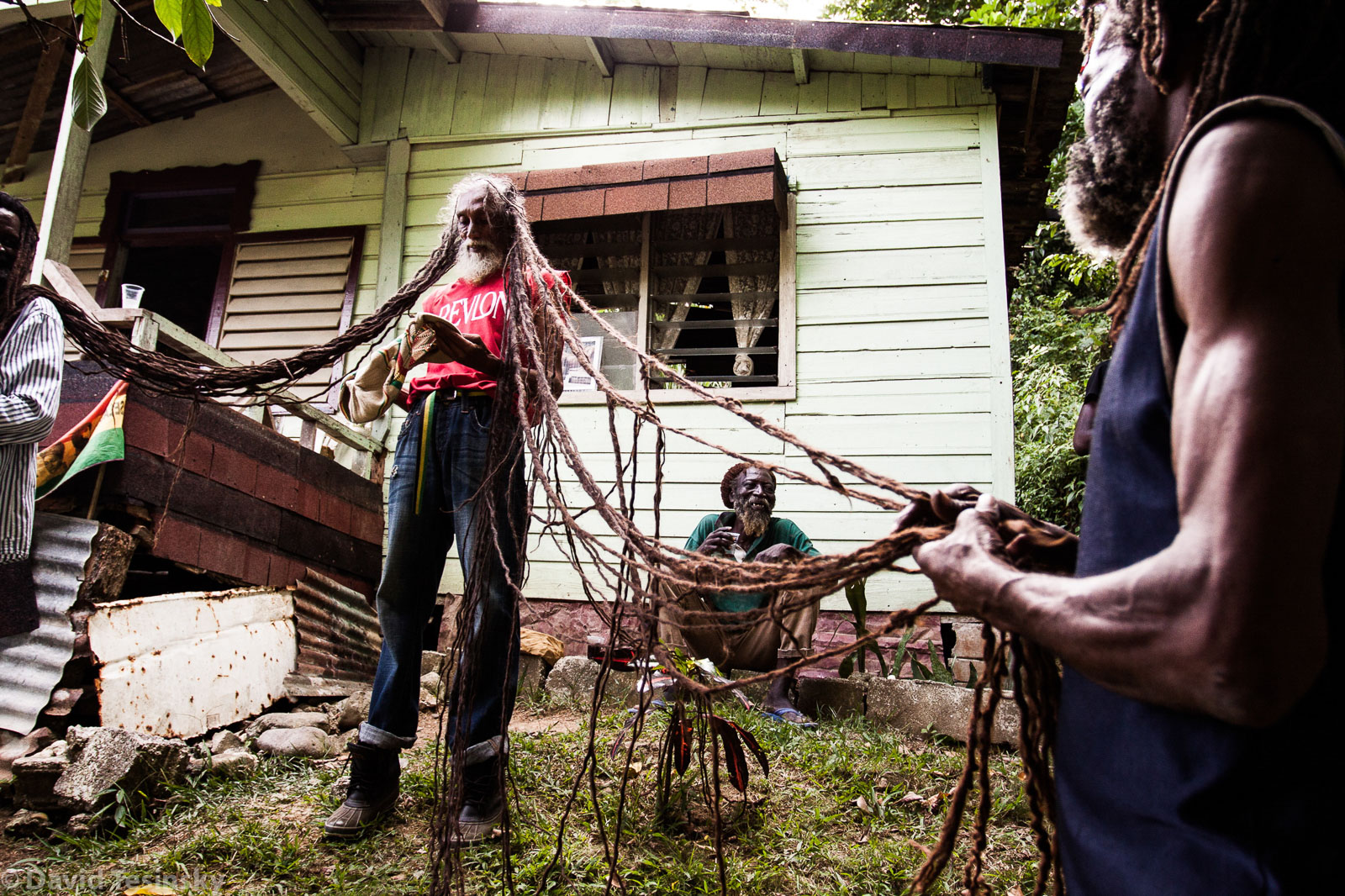 Muž s nejdelšími dready na Jamajce