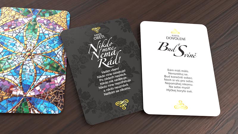 karty Život nebo smrt